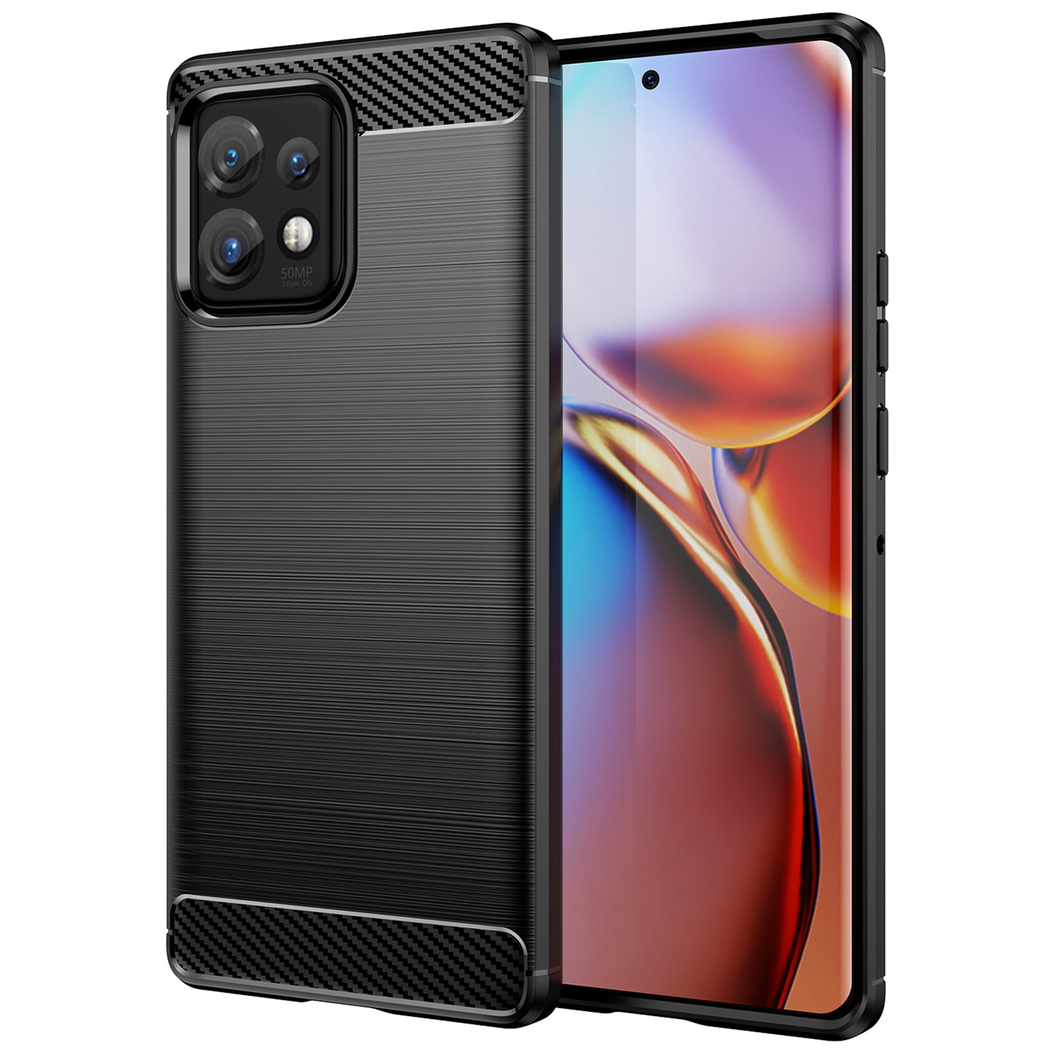 For Motorola Moto X40 5G Edge (2023) Edge 40 Pro 5G Fall Protection Carbon Fiber Texture TPU Protective Phone Cover Brushed Mobile Phone Case For Motorola Moto X40 5G Edge (2023) Edge 40 Pro 5G Fall Protection Carbon Fiber Texture TPU Protective Phone Cover Brushed Mobile Phone Case